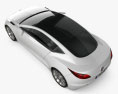 Buick Riviera 2007 3D 모델  top view