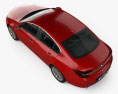 Buick Regal 2016 3D模型 顶视图