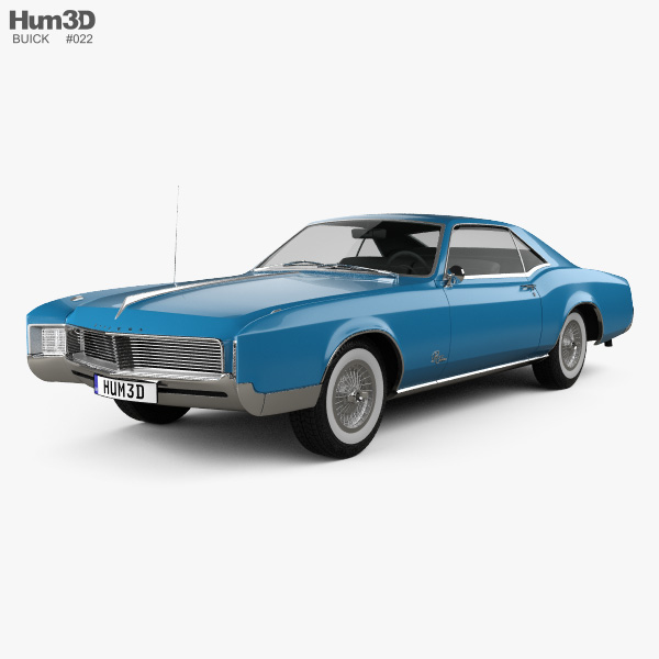 Buick Riviera 1966 3D model