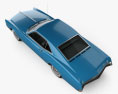 Buick Riviera 1966 3d model top view