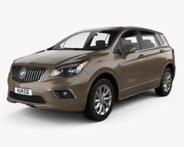 3D model of Buick Envision 2018