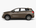 Buick Envision 2018 3D 모델  side view