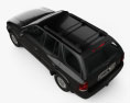 Buick Rainier 2007 3D模型 顶视图