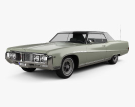 3D model of Buick Electra 225 Custom Sport Coupe 1969
