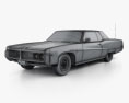 Buick Electra 225 Custom Sport Coupe 1969 3d model wire render