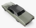 Buick Electra 225 Custom Sport Coupe 1969 3d model top view