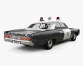 Buick Wildcat Police 1968 3d model back view