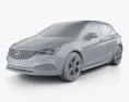 Buick Verano GS (CN) 2016 3D-Modell clay render