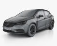 Buick Verano (CN) hatchback 2016 Modello 3D wire render