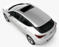 Buick Verano (CN) 掀背车 2016 3D模型 顶视图