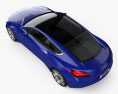 Buick Avista 2016 3D模型 顶视图