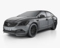 Buick LaCrosse (Allure) 2020 3D 모델  wire render
