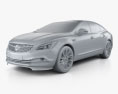 Buick LaCrosse (Allure) 2020 3D модель clay render