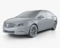 Buick Verano (CN) 2018 3D模型 clay render