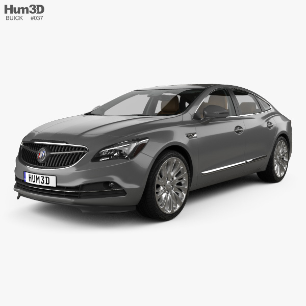 Buick LaCrosse (Allure) with HQ interior 2020 3D model