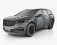 Buick Enclave 2020 3d model wire render