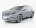 Buick Enclave Avenir 2020 3d model clay render