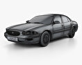 Buick LeSabre Limited 2005 3d model wire render