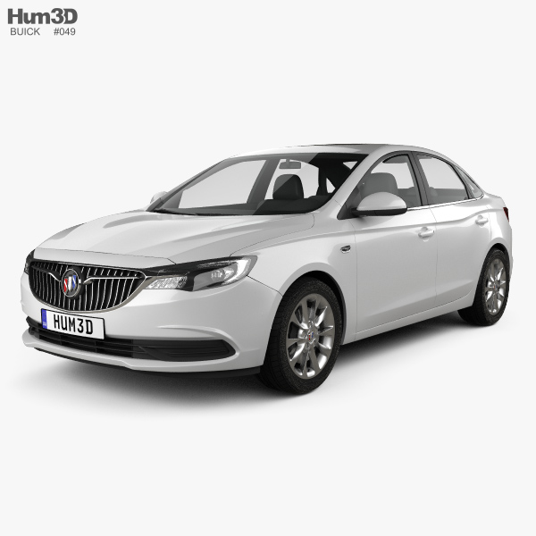 Buick Excelle GT 2020 3D-Modell