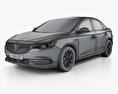Buick Excelle GT 2020 3d model wire render