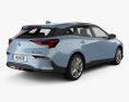 Buick Velite 6 PHEV 2017 3D-Modell Rückansicht