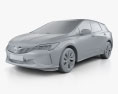 Buick Velite 6 PHEV 2017 3D модель clay render