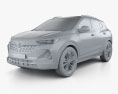 Buick Encore GX ST 2020 3d model clay render