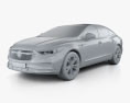 Buick LaCrosse Avenir CN-spec 2020 3D-Modell clay render