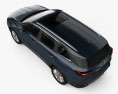 Buick Enclave CN-spec 2022 3D模型 顶视图