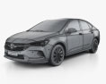 Buick Verano 2023 3D-Modell wire render