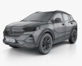 Buick Encore GX 2023 3Dモデル wire render