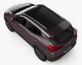 Buick Encore GX 2023 3D模型 顶视图