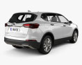 Buick Envision 2023 3d model back view