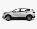 Buick Envision 2023 3D-Modell Seitenansicht
