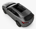 Buick Envision 2023 3D模型 顶视图