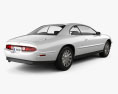 Buick Riviera 1999 3D 모델  back view