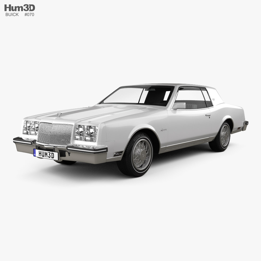 Buick Riviera 1980 Modello 3D