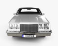 Buick Riviera 1980 3D 모델  front view