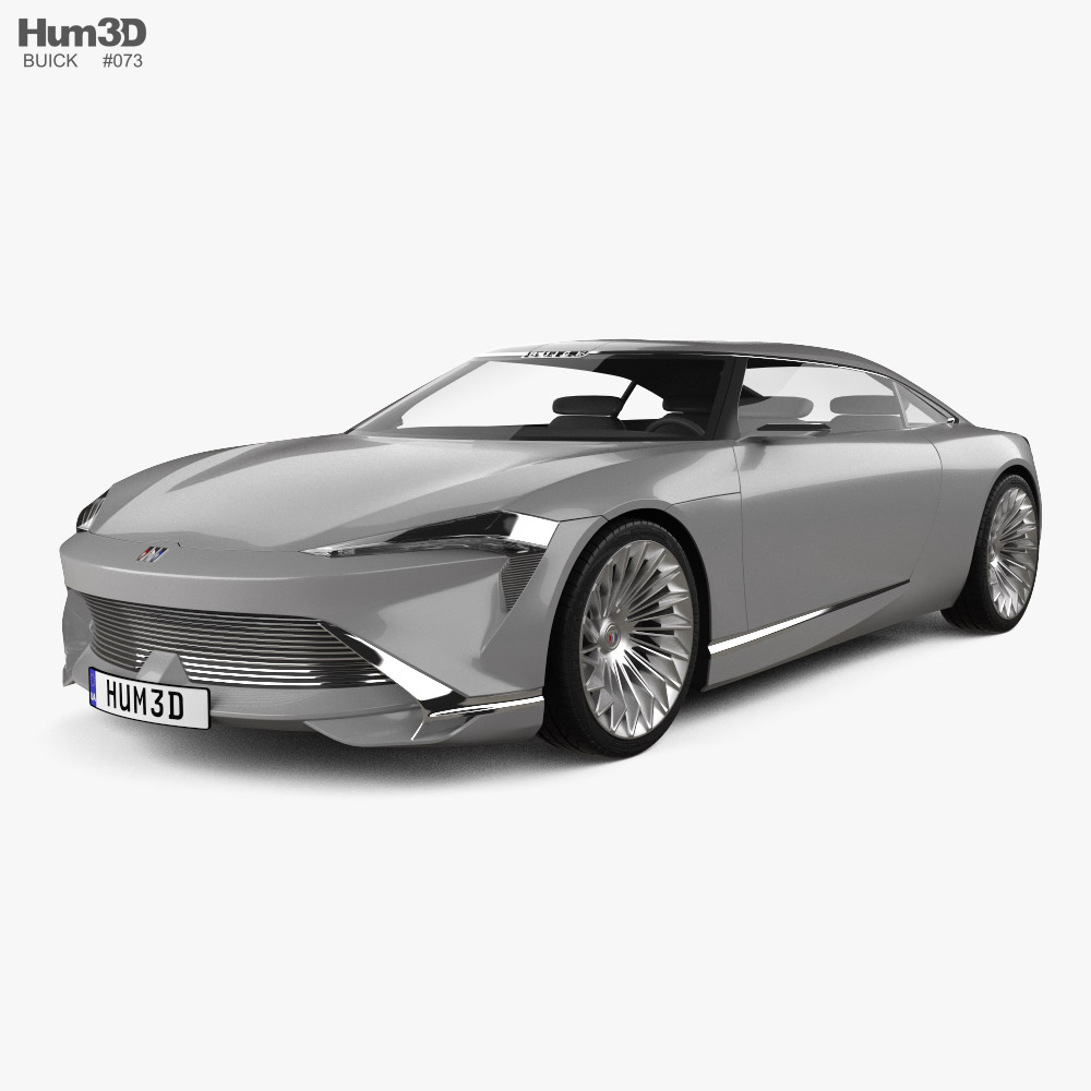 Buick Wildcat EV 2022 3D модель