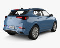 Buick Encore GX Avenir 2024 3D-Modell Rückansicht