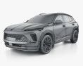 Buick Envision Avenir 2024 3d model wire render