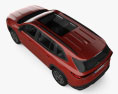 Buick Enclave ST 2025 Modello 3D vista dall'alto