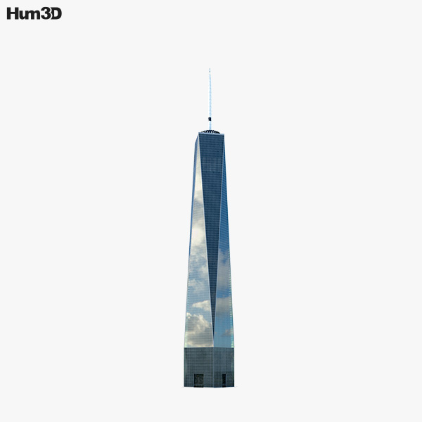 One World Trade Center (Freedom Tower) Modello 3D