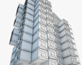中銀カプセルタワービル 3Dモデル
