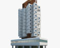 Вежа-капсула Нагакін 3D модель