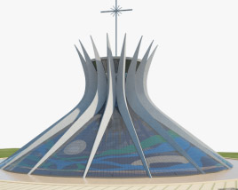 Catedral de Brasilia Modelo 3D