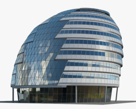 City Hall London 3D model