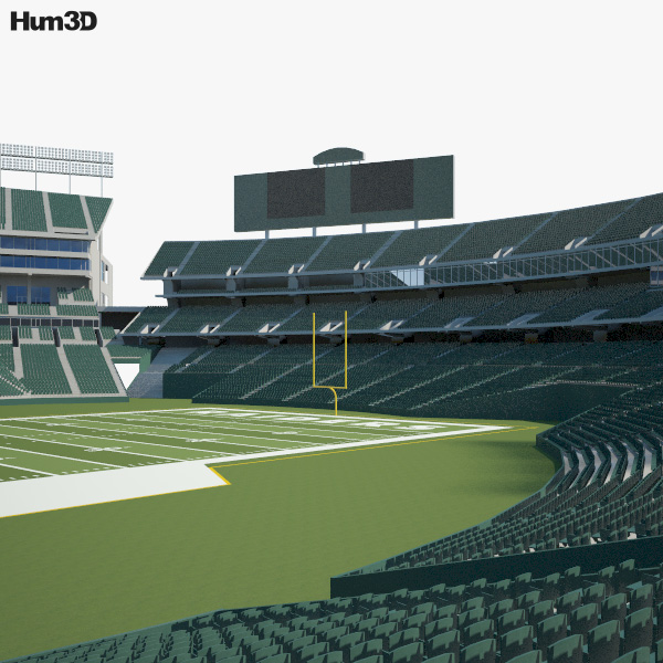 Oakland Alameda Coliseum 3D model