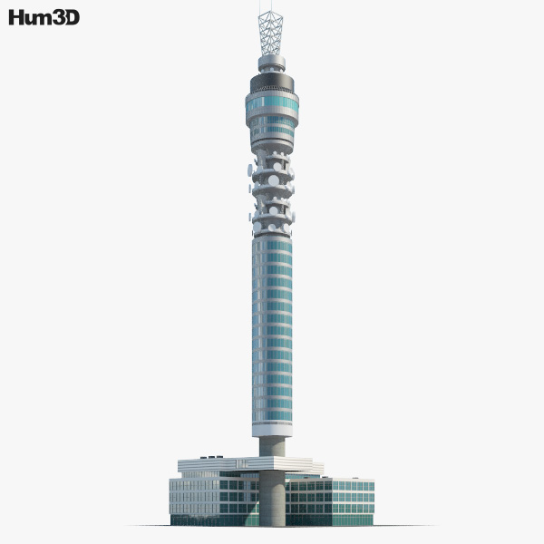 BT Tower 3D model