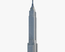 엠파이어 스테이트 빌딩 3D 모델 